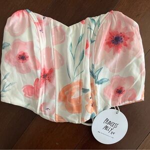 PRINCESS POLLY Zella Bustier Floral top US 4